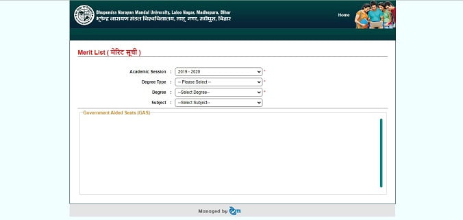 view merit list