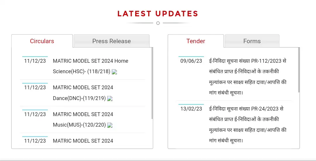 Bihar Board 10th Model Paper 2024: