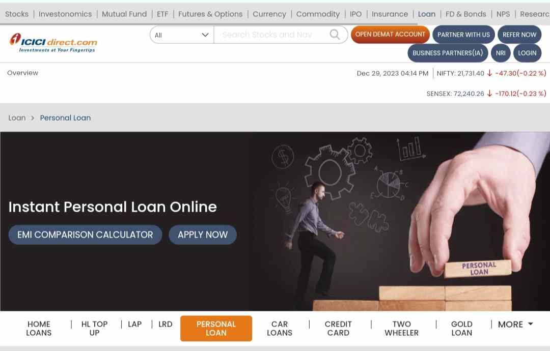 ICICI Bank Personal Loan Apply : ICICI बैंक पर्सनल लोन अप्लाई कैसे करें ...